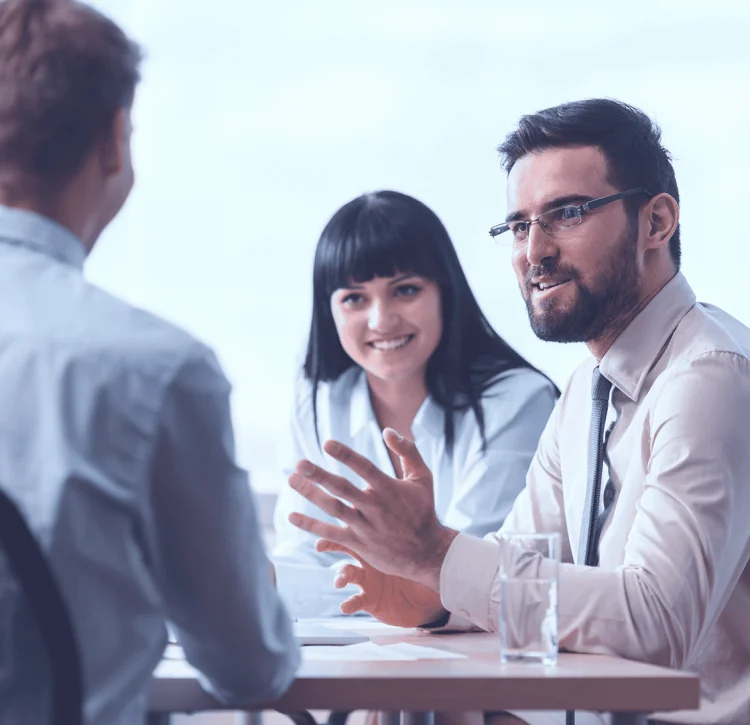 Business team in a meeting